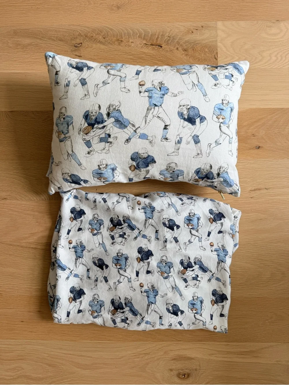Caitlin Wilson Game Day Crib Sheet & Lumbar Pillow Cover